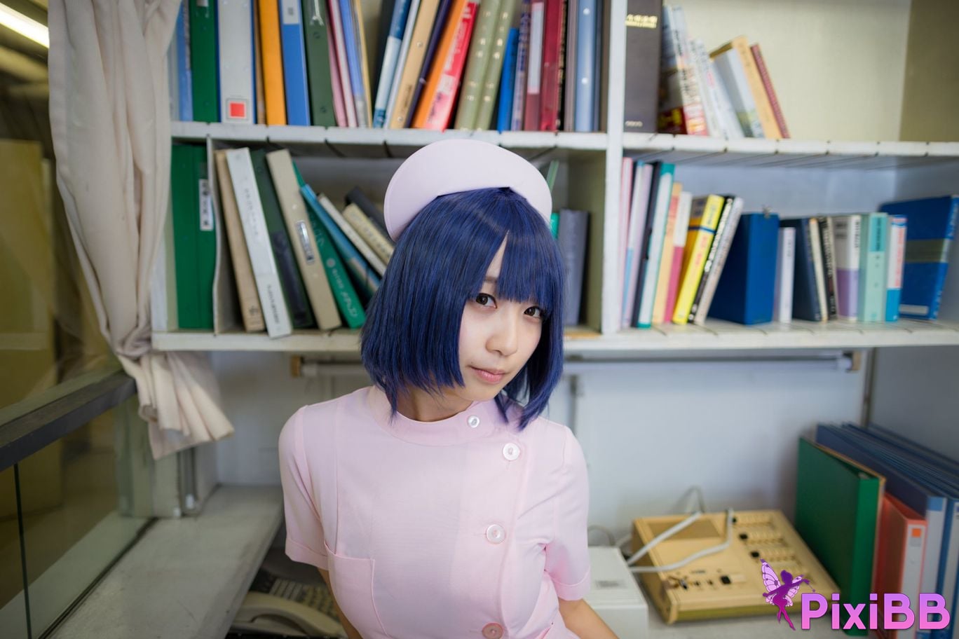 Japanese Idol Moe Iori night shift ward YAKIN BYOTOU Nurse PixiBB.COM 045