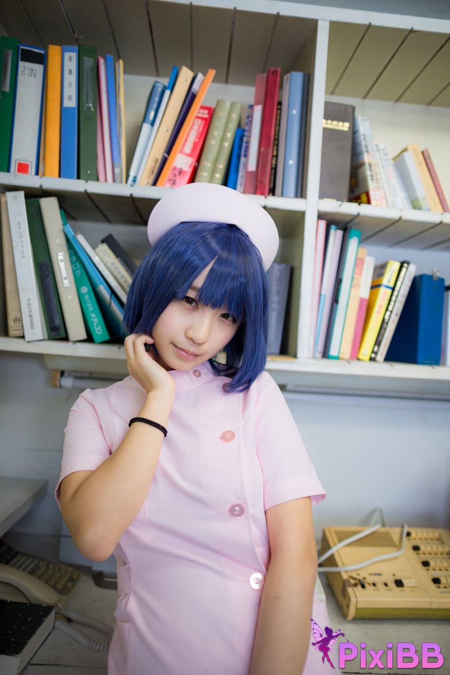 Japanese Idol Moe Iori night shift ward YAKIN BYOTOU Nurse PixiBB.COM 048