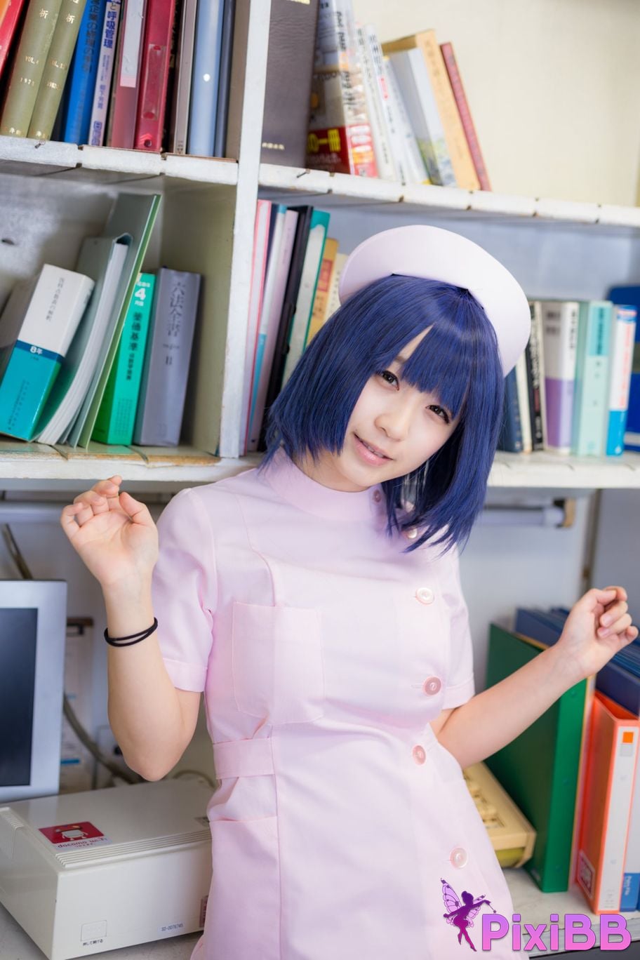 Japanese Idol Moe Iori night shift ward YAKIN BYOTOU Nurse PixiBB.COM 051