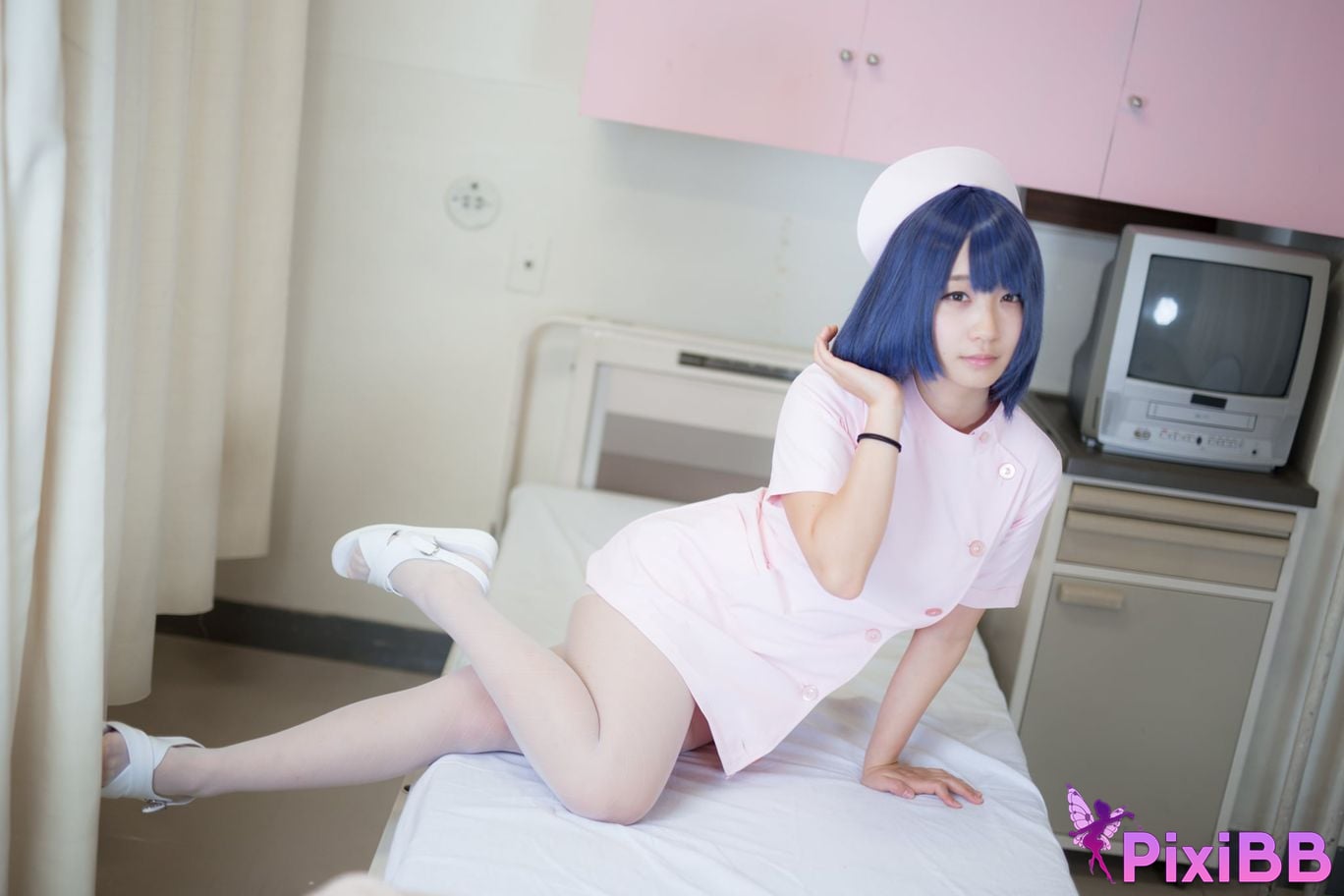 Japanese Idol Moe Iori night shift ward YAKIN BYOTOU Nurse PixiBB.COM 096