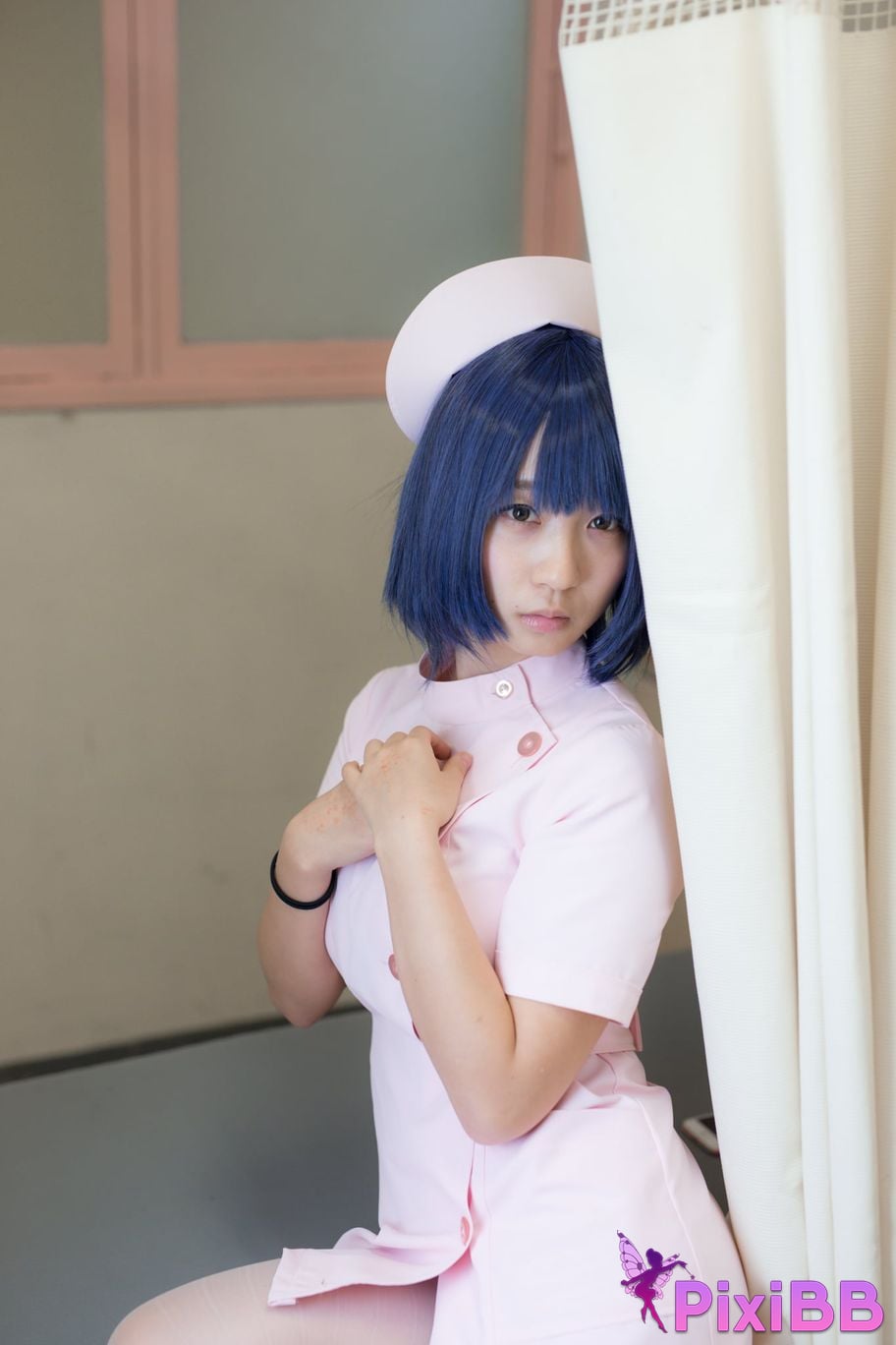 Japanese Idol Moe Iori night shift ward YAKIN BYOTOU Nurse PixiBB.COM 100