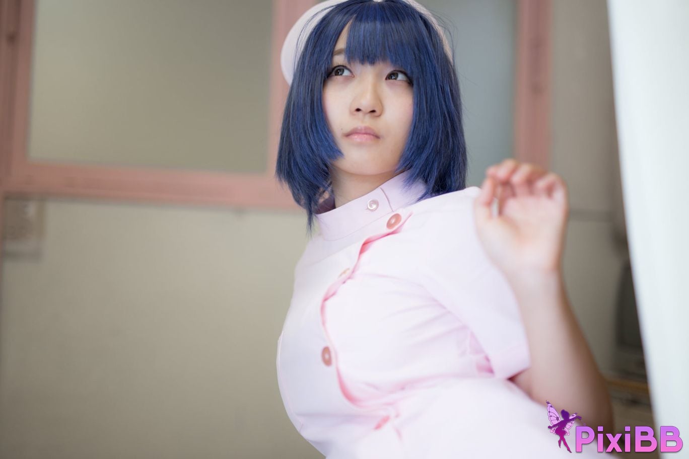 Japanese Idol Moe Iori night shift ward YAKIN BYOTOU Nurse PixiBB.COM 104