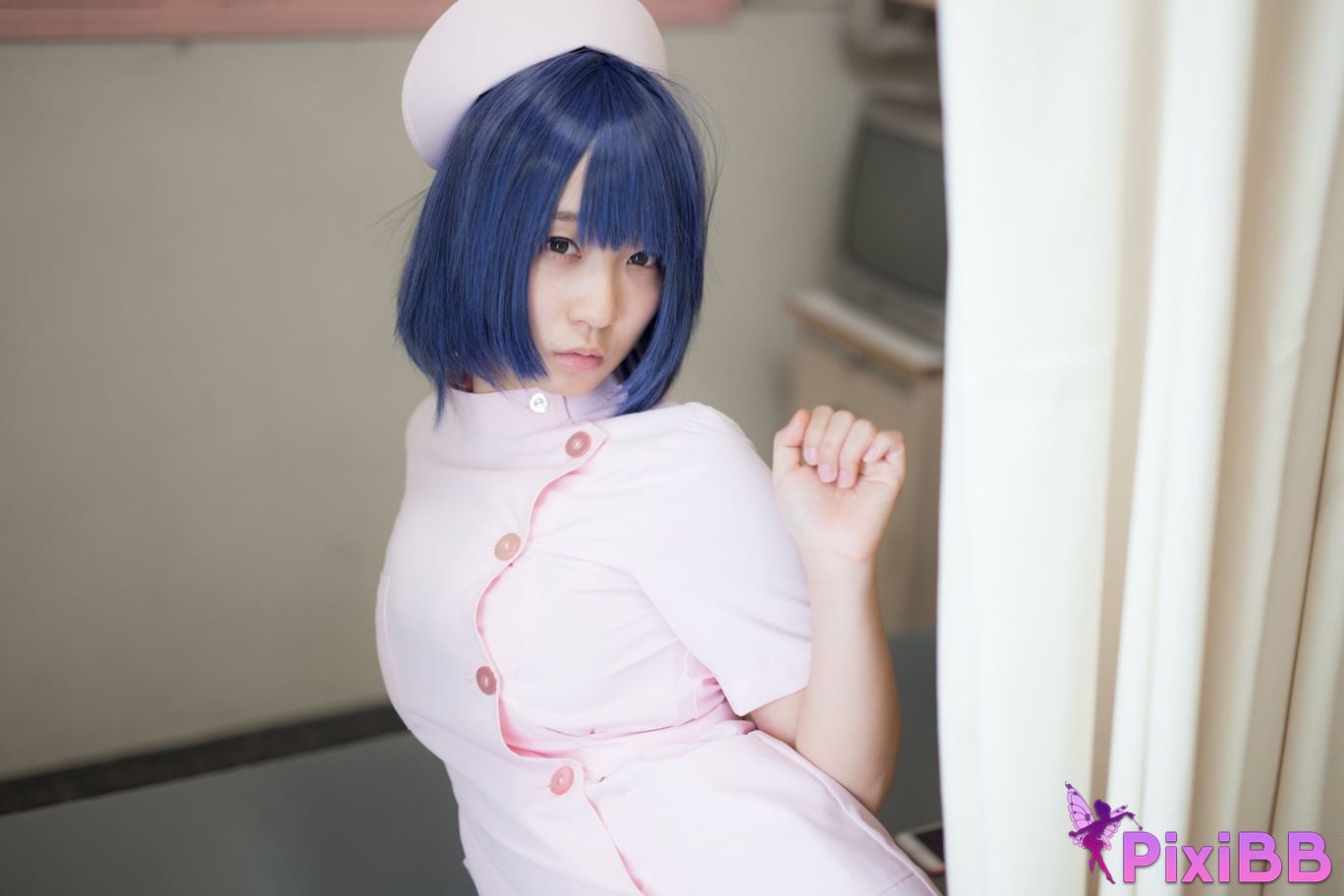 Japanese Idol Moe Iori night shift ward YAKIN BYOTOU Nurse PixiBB.COM 106