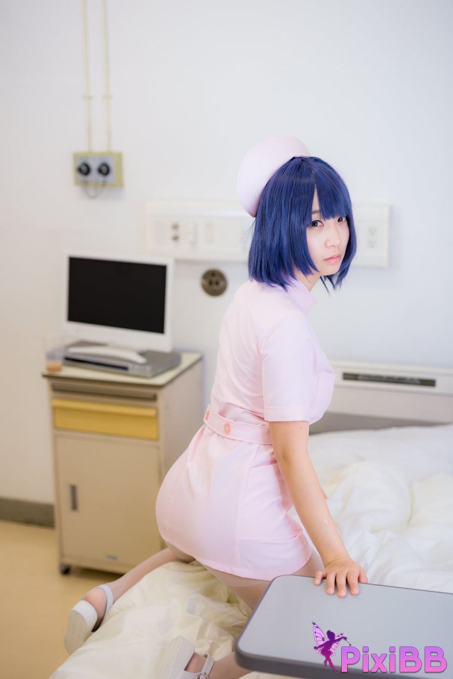 Japanese Idol Moe Iori night shift ward YAKIN BYOTOU Nurse PixiBB.COM 129
