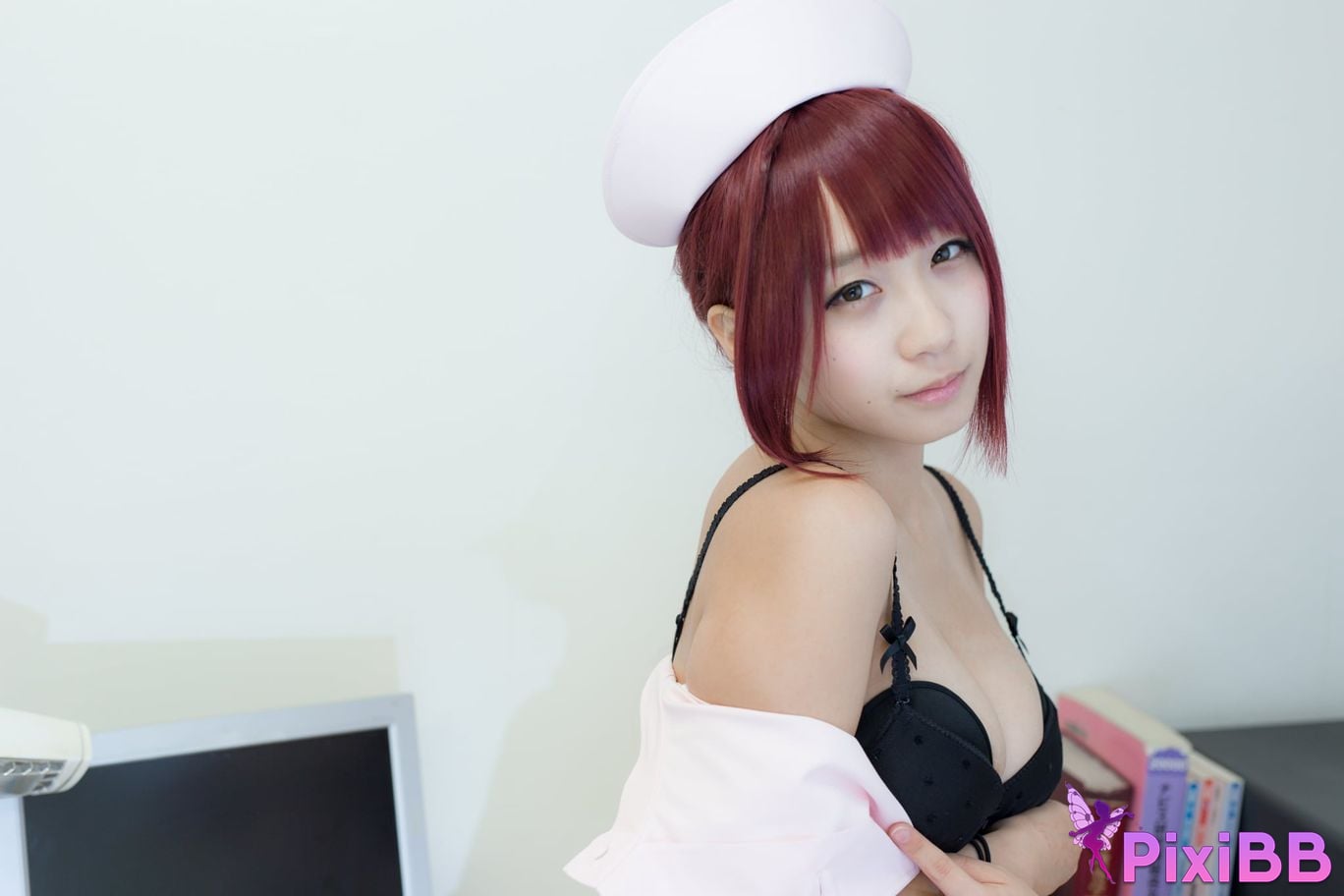 Japanese Idol Moe Iori night shift ward YAKIN BYOTOU Nurse PixiBB.COM 135