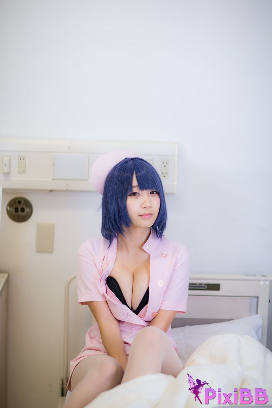 Japanese Idol Moe Iori night shift ward YAKIN BYOTOU Nurse PixiBB.COM 141