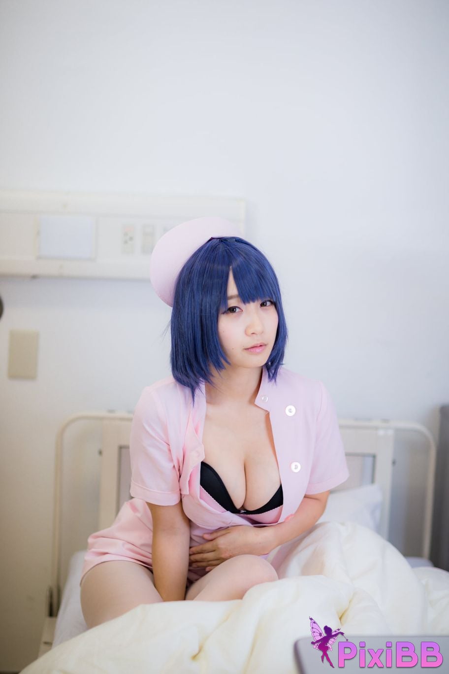 Japanese Idol Moe Iori night shift ward YAKIN BYOTOU Nurse PixiBB.COM 143