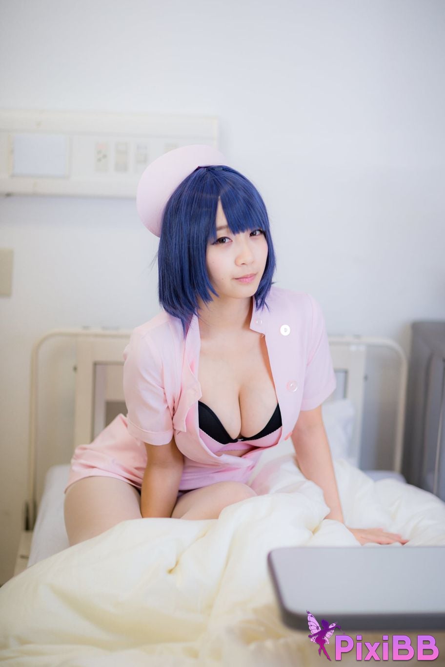 Japanese Idol Moe Iori night shift ward YAKIN BYOTOU Nurse PixiBB.COM 145