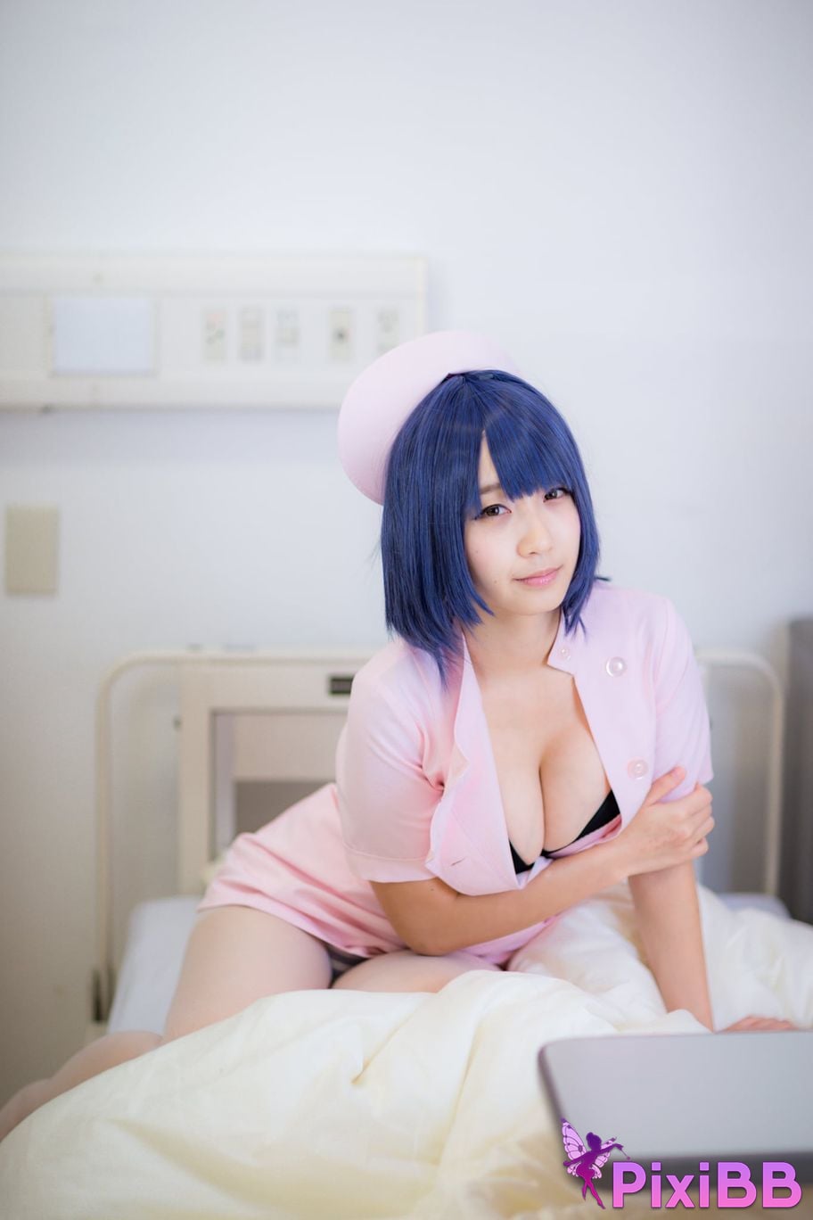 Japanese Idol Moe Iori night shift ward YAKIN BYOTOU Nurse PixiBB.COM 148