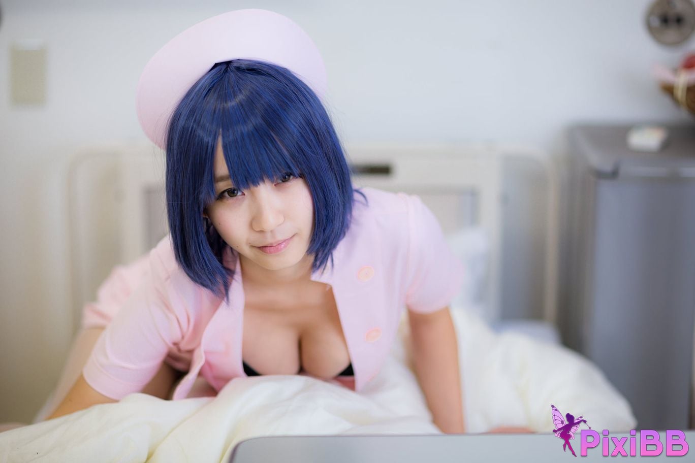 Japanese Idol Moe Iori night shift ward YAKIN BYOTOU Nurse PixiBB.COM 149