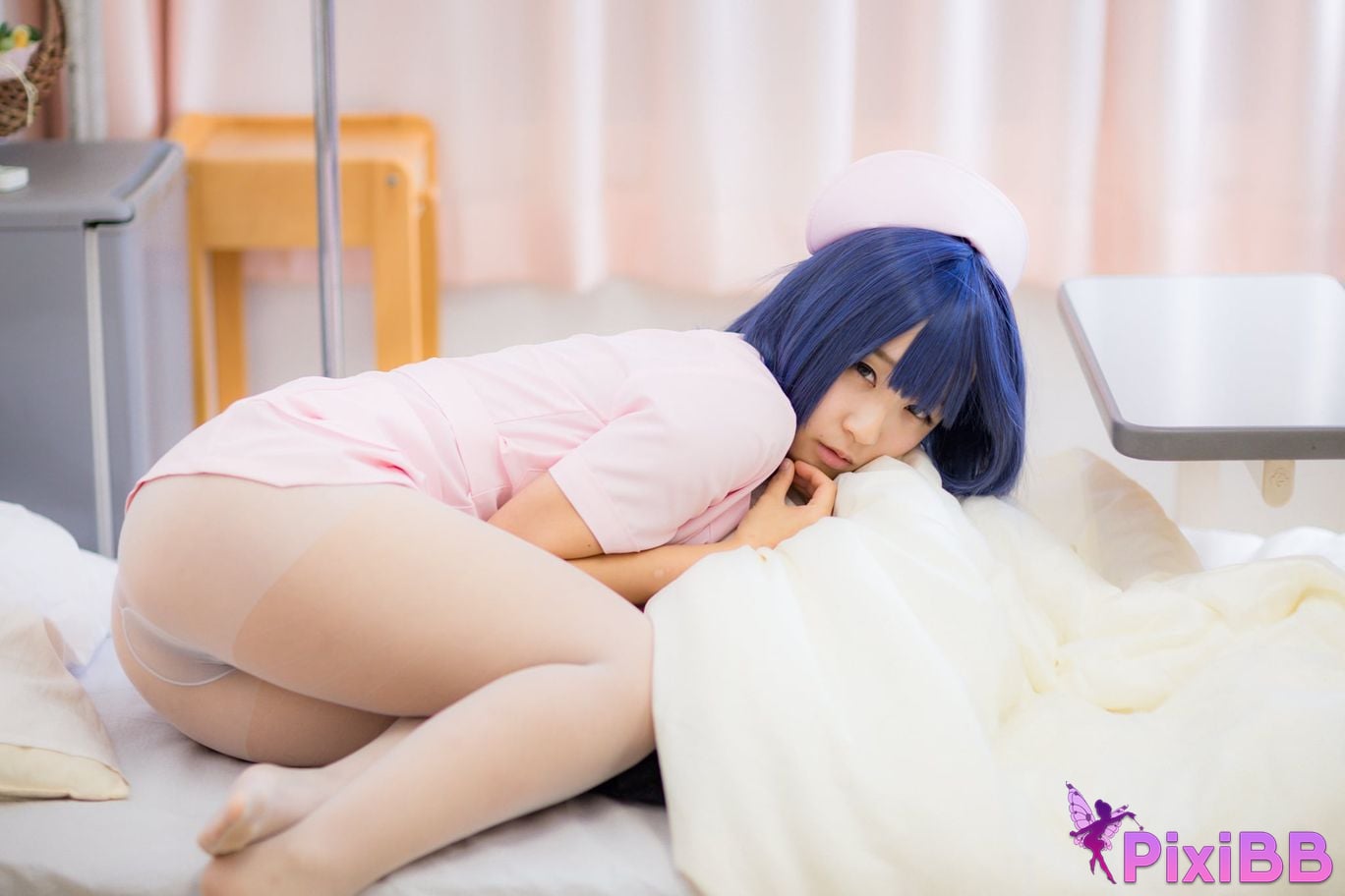 Japanese Idol Moe Iori night shift ward YAKIN BYOTOU Nurse PixiBB.COM 150