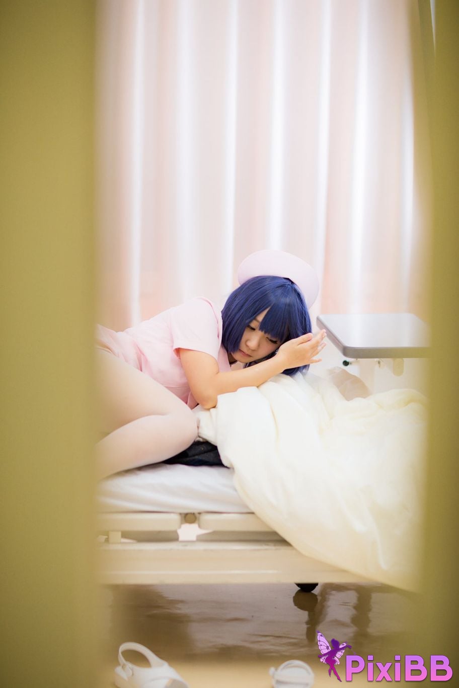 Japanese Idol Moe Iori night shift ward YAKIN BYOTOU Nurse PixiBB.COM 152