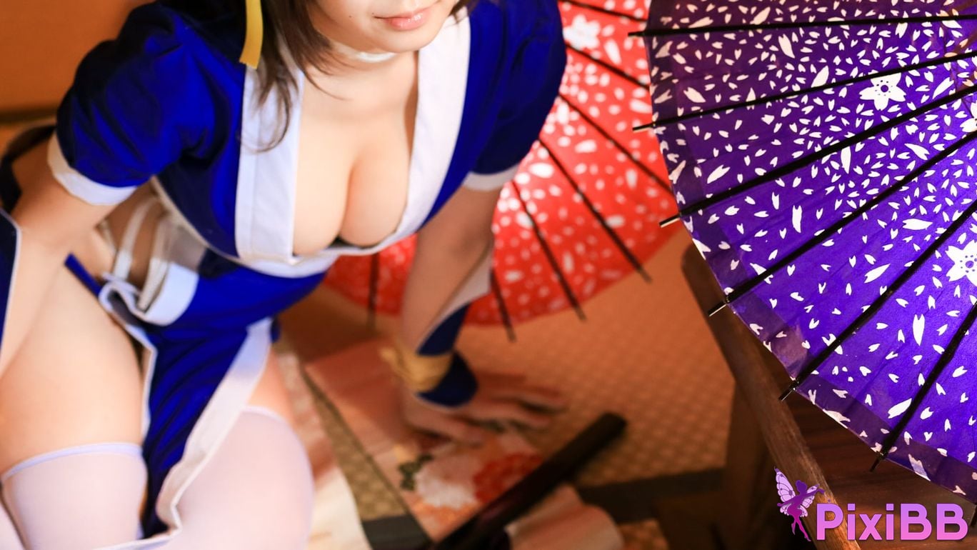 Japanese Idol Moe Iori Kasumi stomach character too degree PixiBB.COM 026