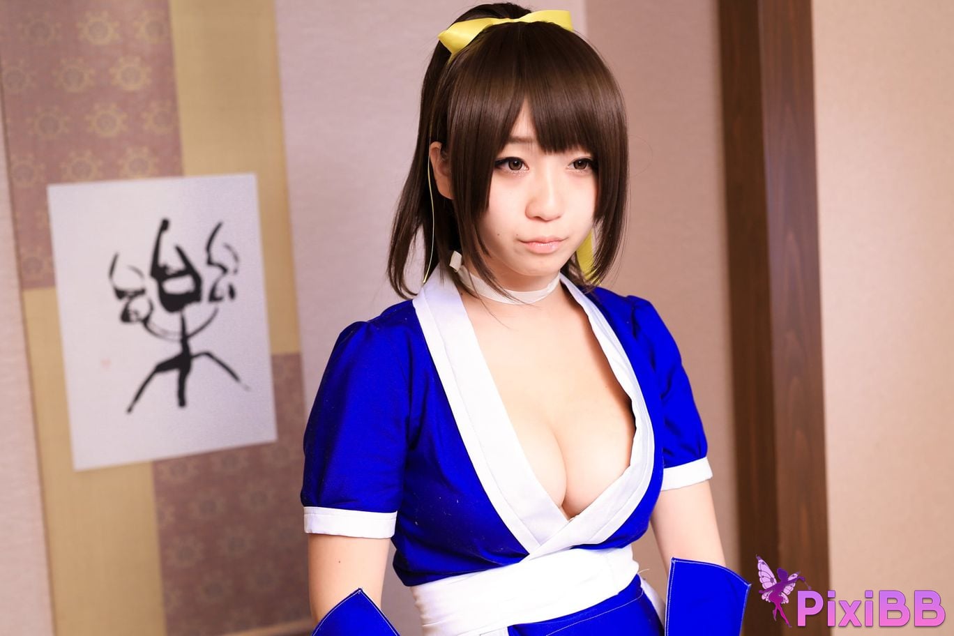 Japanese Idol Moe Iori Kasumi stomach character too degree PixiBB.COM 115