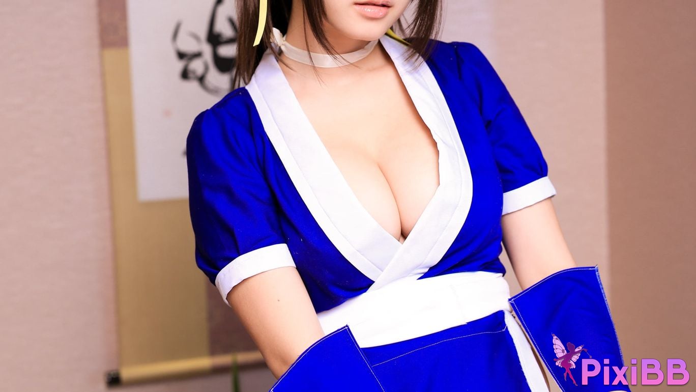 Japanese Idol Moe Iori Kasumi stomach character too degree PixiBB.COM 117