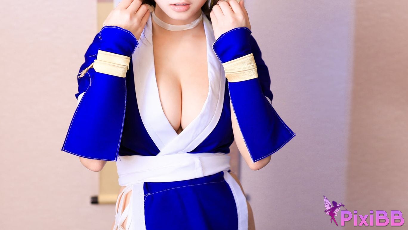 Japanese Idol Moe Iori Kasumi stomach character too degree PixiBB.COM 130