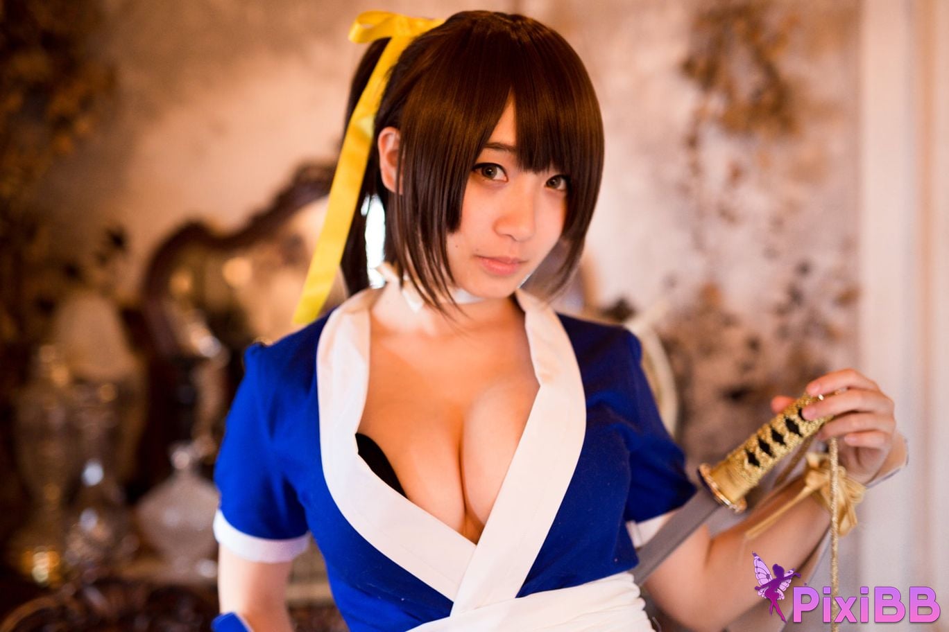 Japanese Idol Moe Iori Kasumi stomach character too degree PixiBB.COM 152