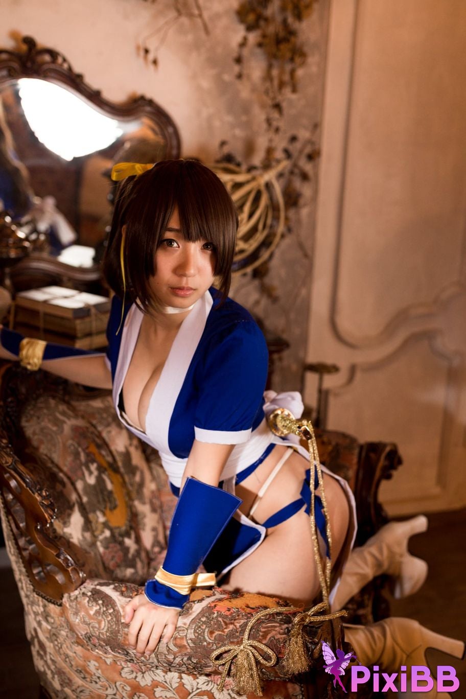 Japanese Idol Moe Iori Kasumi stomach character too degree PixiBB.COM 159