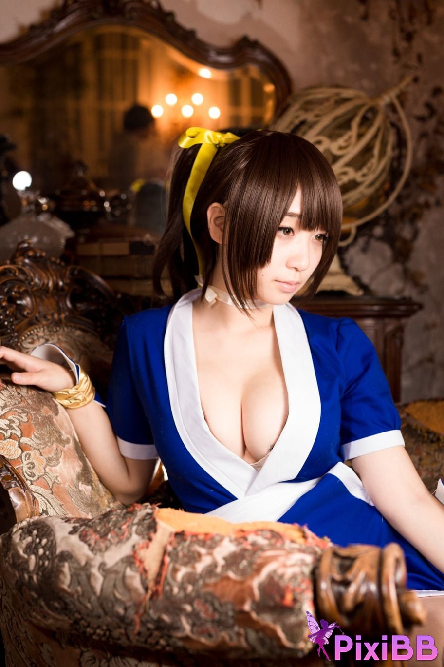 Japanese Idol Moe Iori Kasumi stomach character too degree PixiBB.COM 167