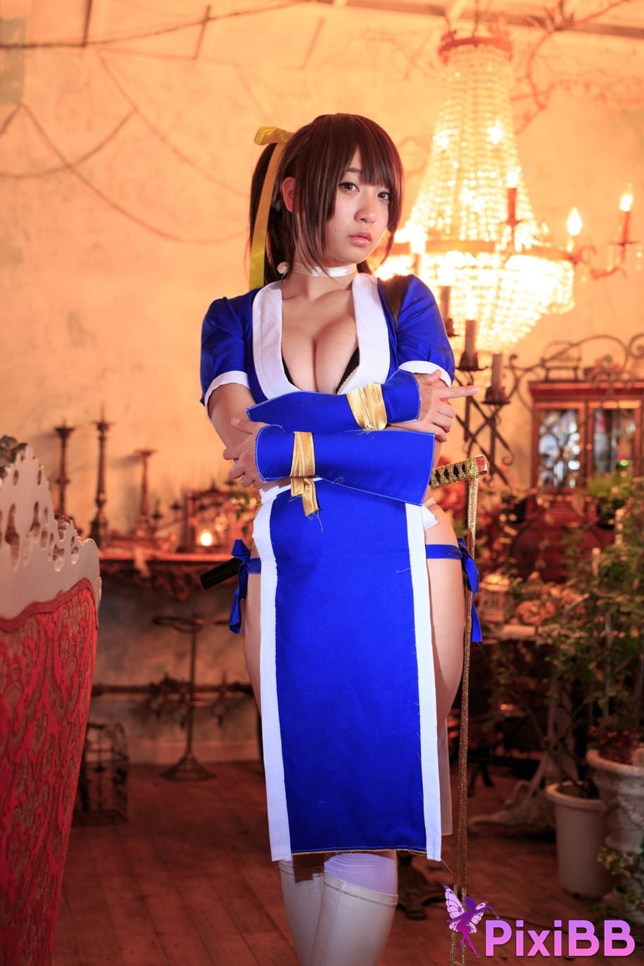 Japanese Idol Moe Iori Kasumi stomach character too degree PixiBB.COM 192