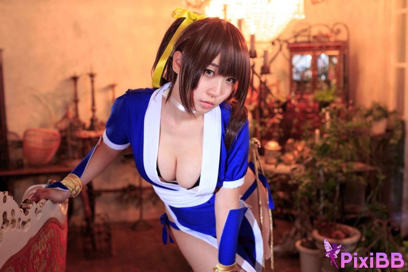 Japanese Idol Moe Iori Kasumi stomach character too degree PixiBB.COM 194