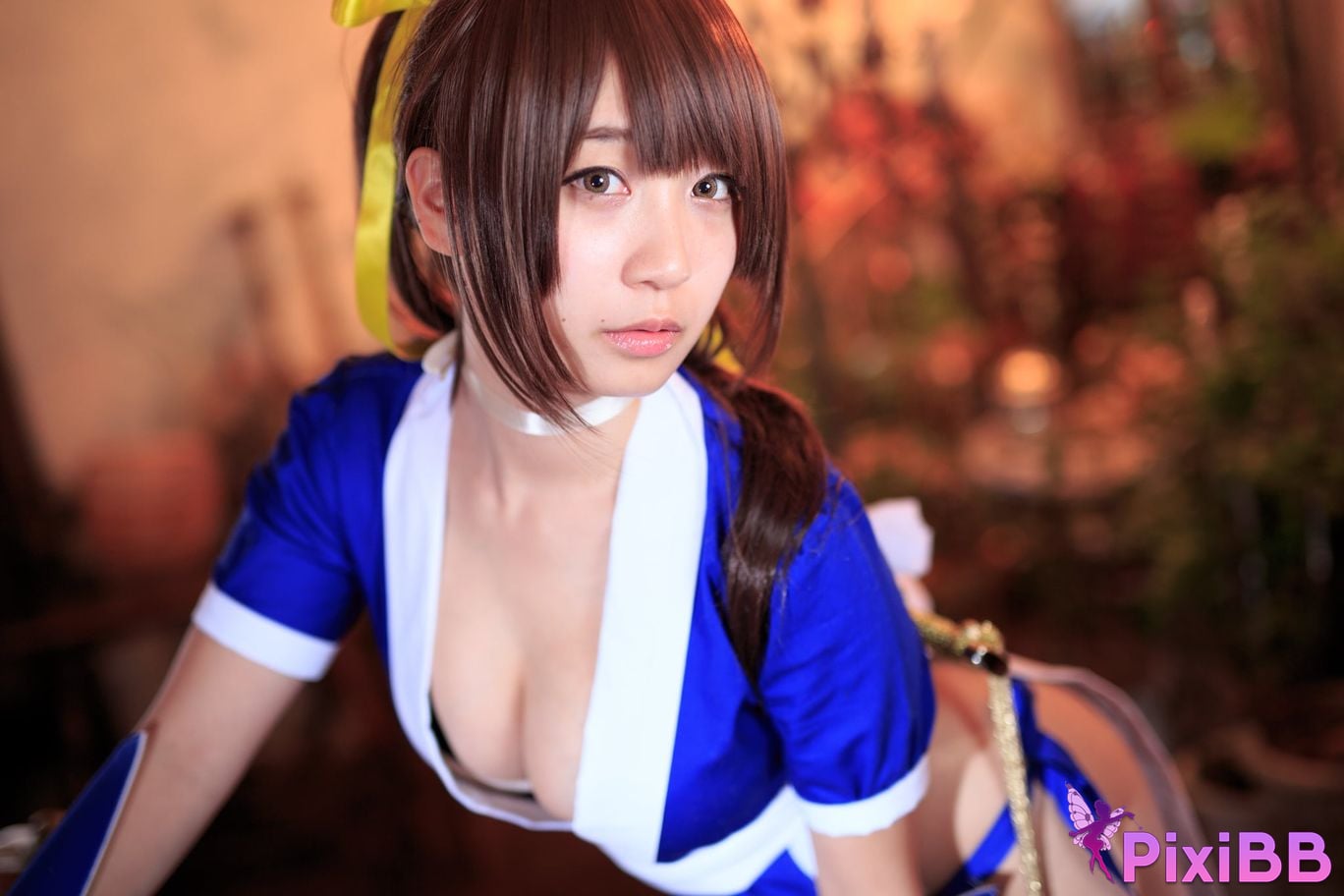 Japanese Idol Moe Iori Kasumi stomach character too degree PixiBB.COM 196