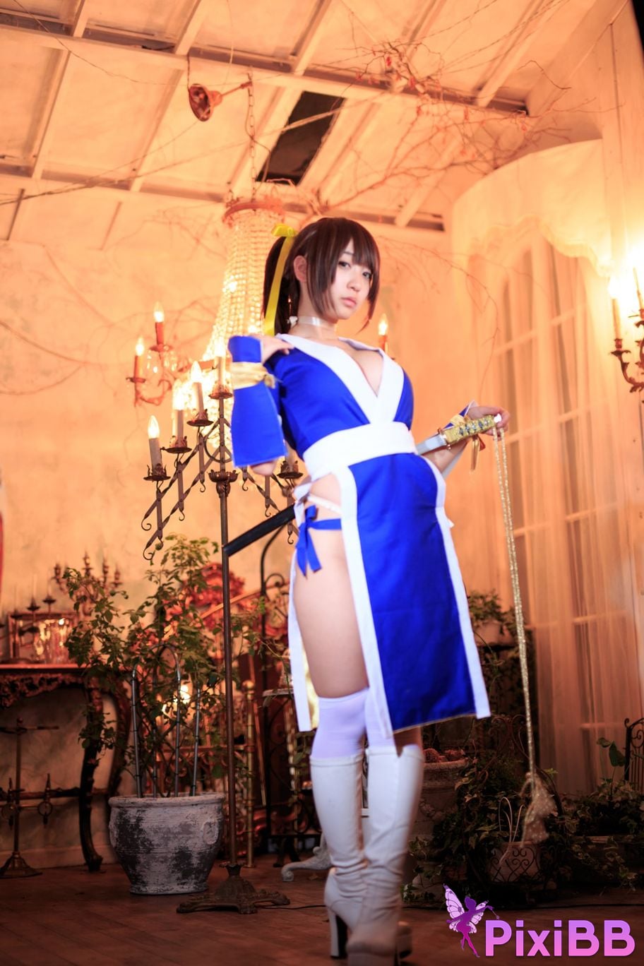 Japanese Idol Moe Iori Kasumi stomach character too degree PixiBB.COM 200