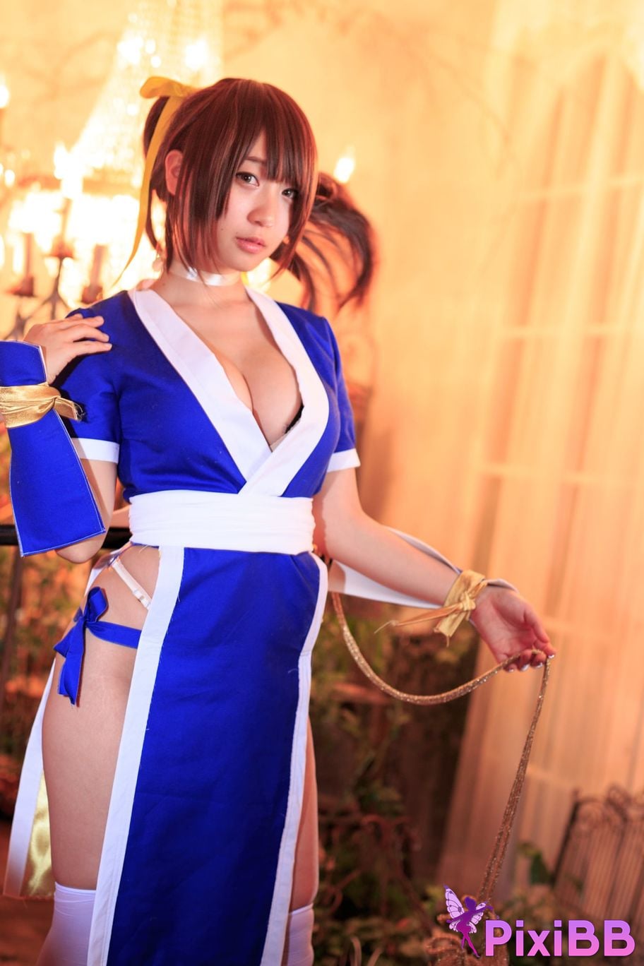 Japanese Idol Moe Iori Kasumi stomach character too degree PixiBB.COM 208