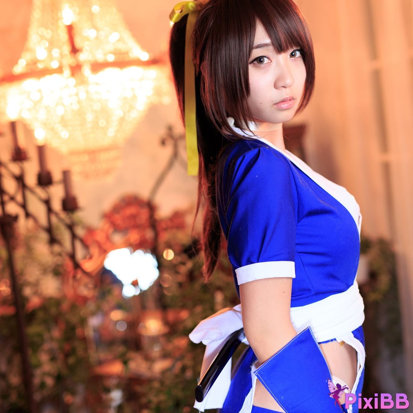 Japanese Idol Moe Iori Kasumi stomach character too degree PixiBB.COM 227