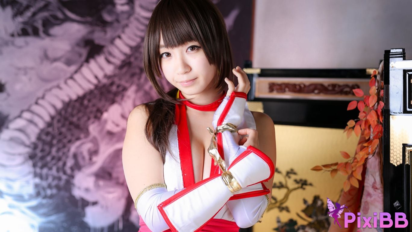 Japanese Idol Moe Iori Kasumi stomach character too degree PixiBB.COM 265