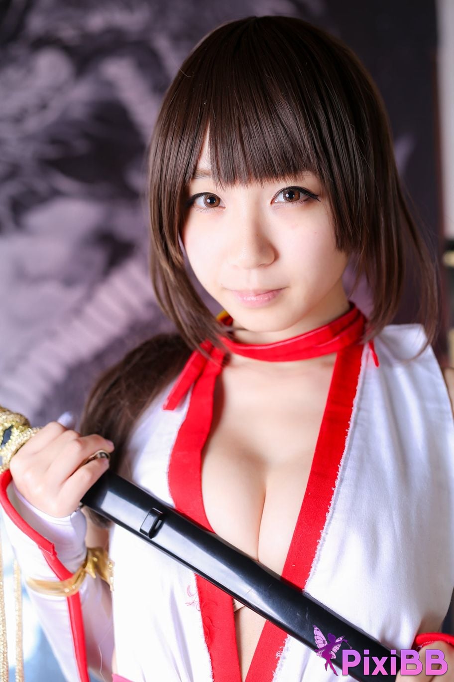 Japanese Idol Moe Iori Kasumi stomach character too degree PixiBB.COM 267