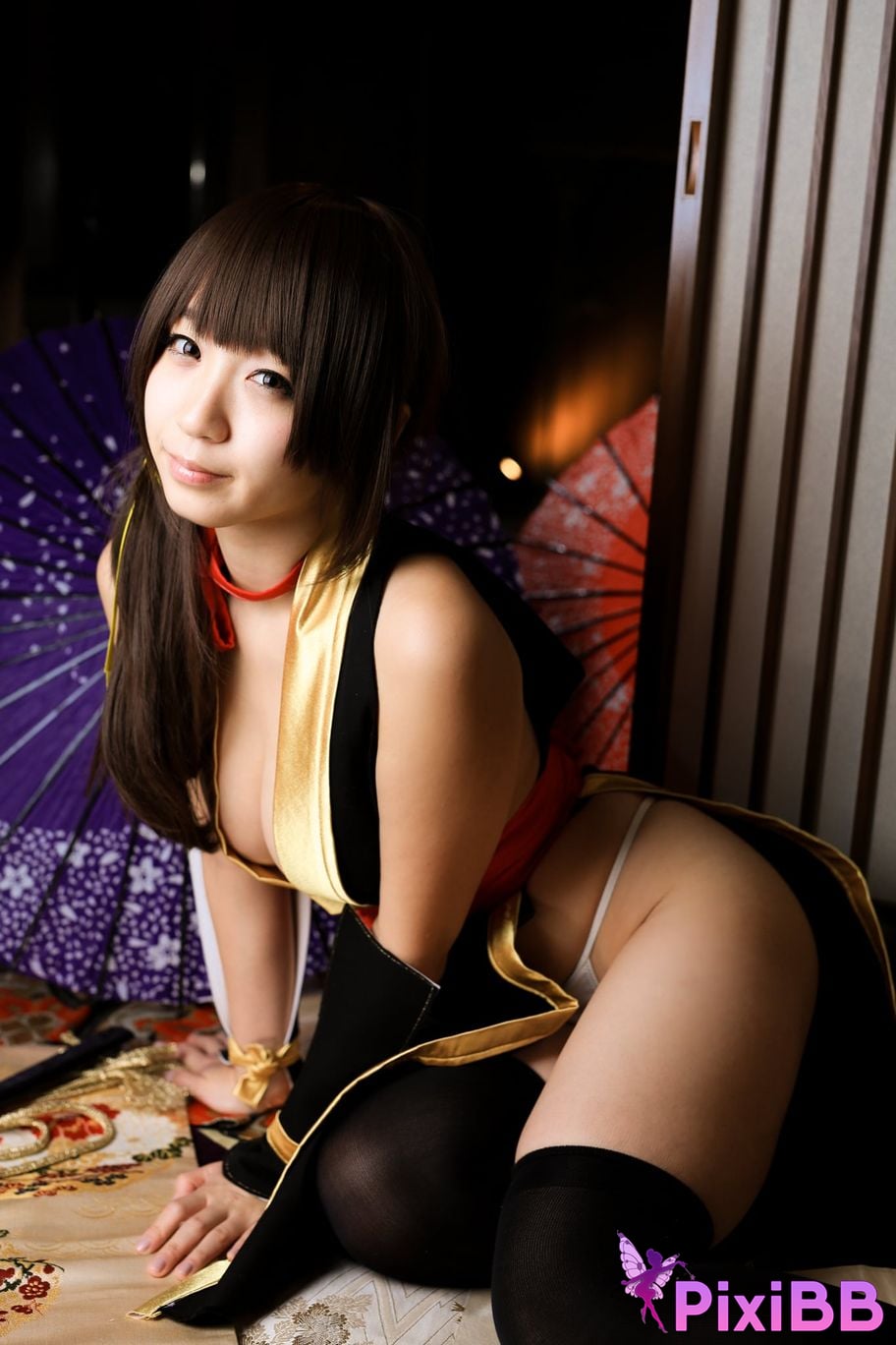 Japanese Idol Moe Iori Kasumi stomach character too degree PixiBB.COM 268