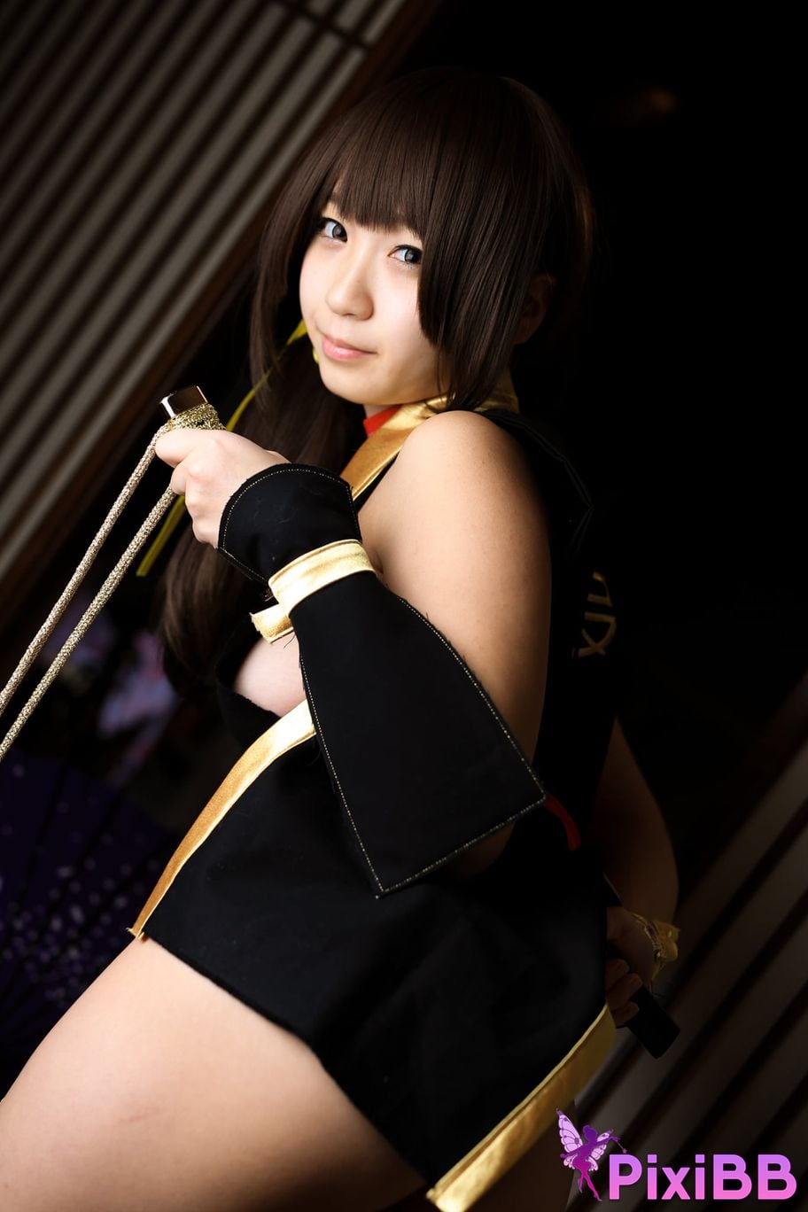 Japanese Idol Moe Iori Kasumi stomach character too degree PixiBB.COM 368