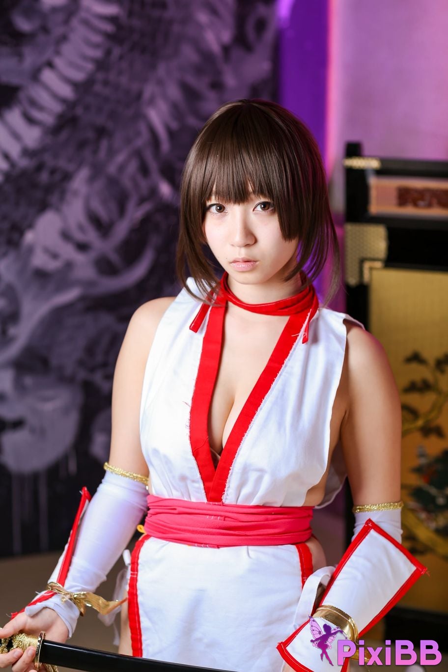 Japanese Idol Moe Iori Kasumi stomach character too degree PixiBB.COM 382