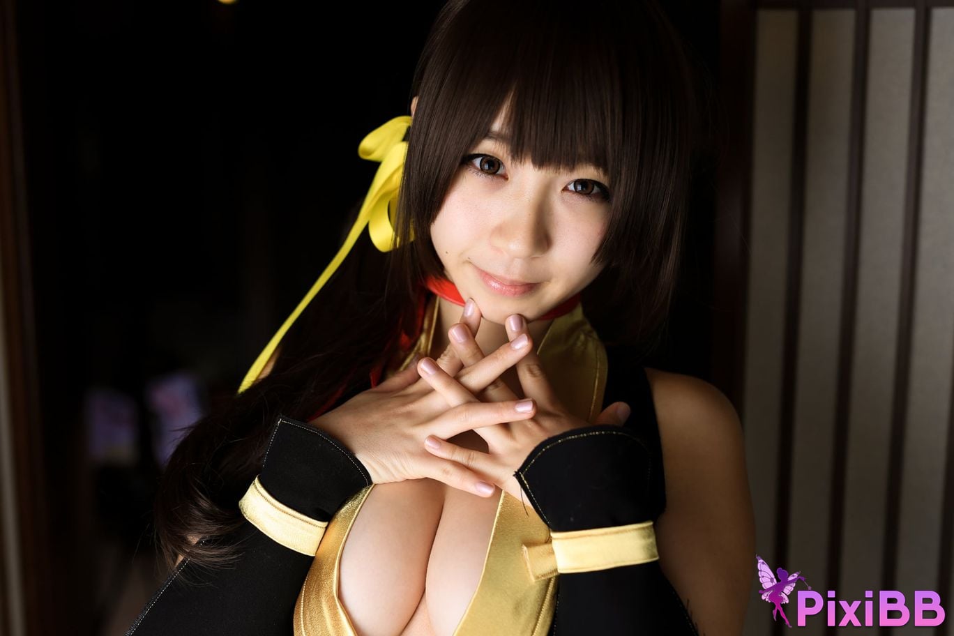 Japanese Idol Moe Iori Kasumi stomach character too degree PixiBB.COM 416