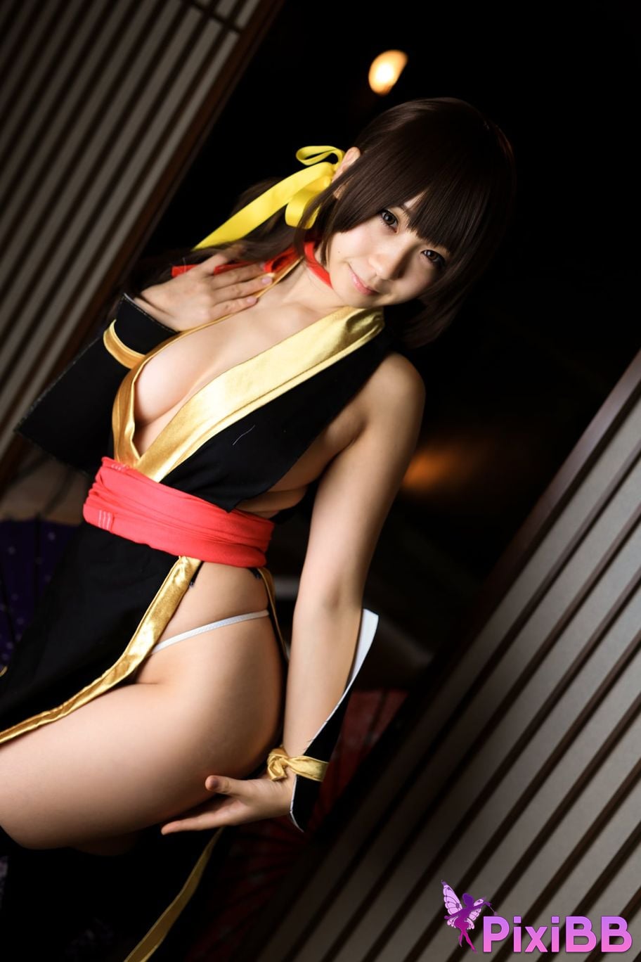 Japanese Idol Moe Iori Kasumi stomach character too degree PixiBB.COM 422