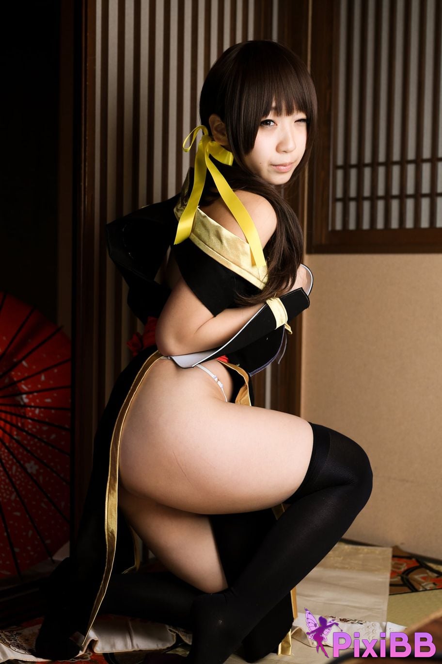 Japanese Idol Moe Iori Kasumi stomach character too degree PixiBB.COM 423