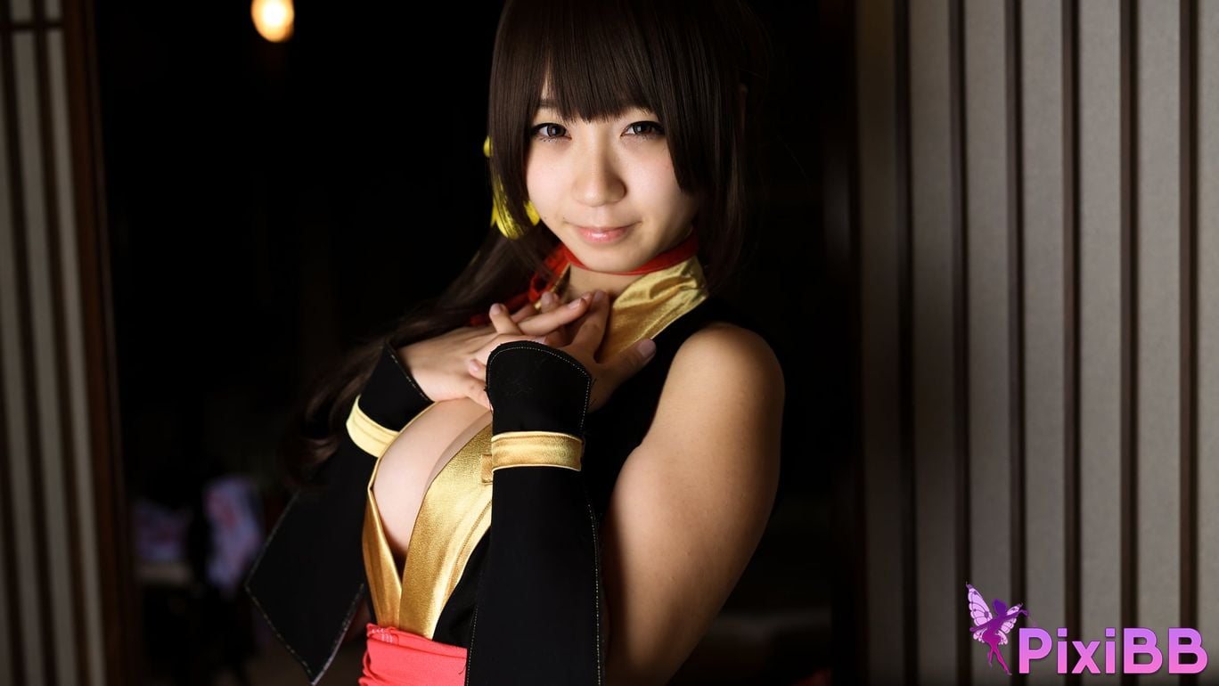 Japanese Idol Moe Iori Kasumi stomach character too degree PixiBB.COM 425