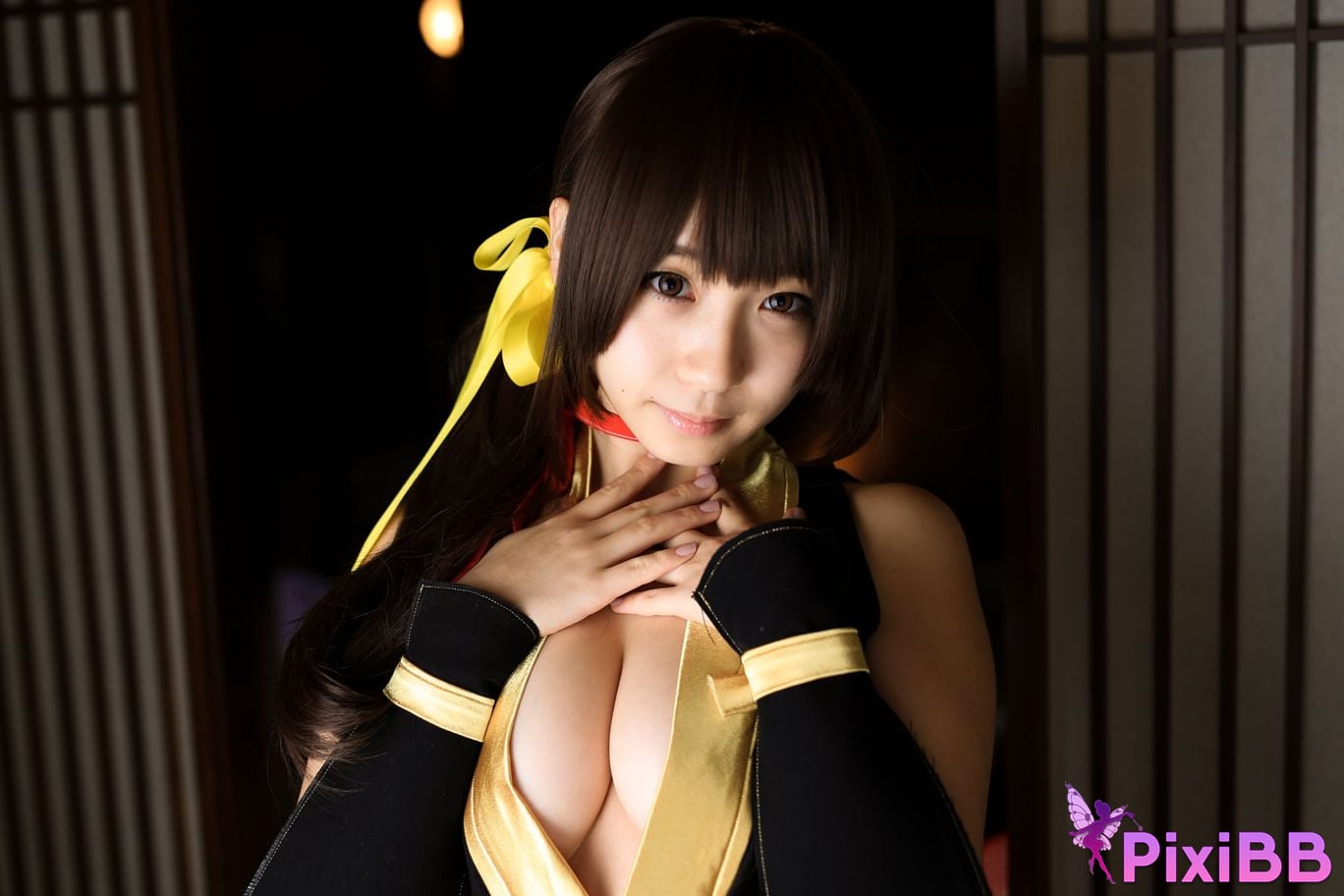 Japanese Idol Moe Iori Kasumi stomach character too degree PixiBB.COM 426