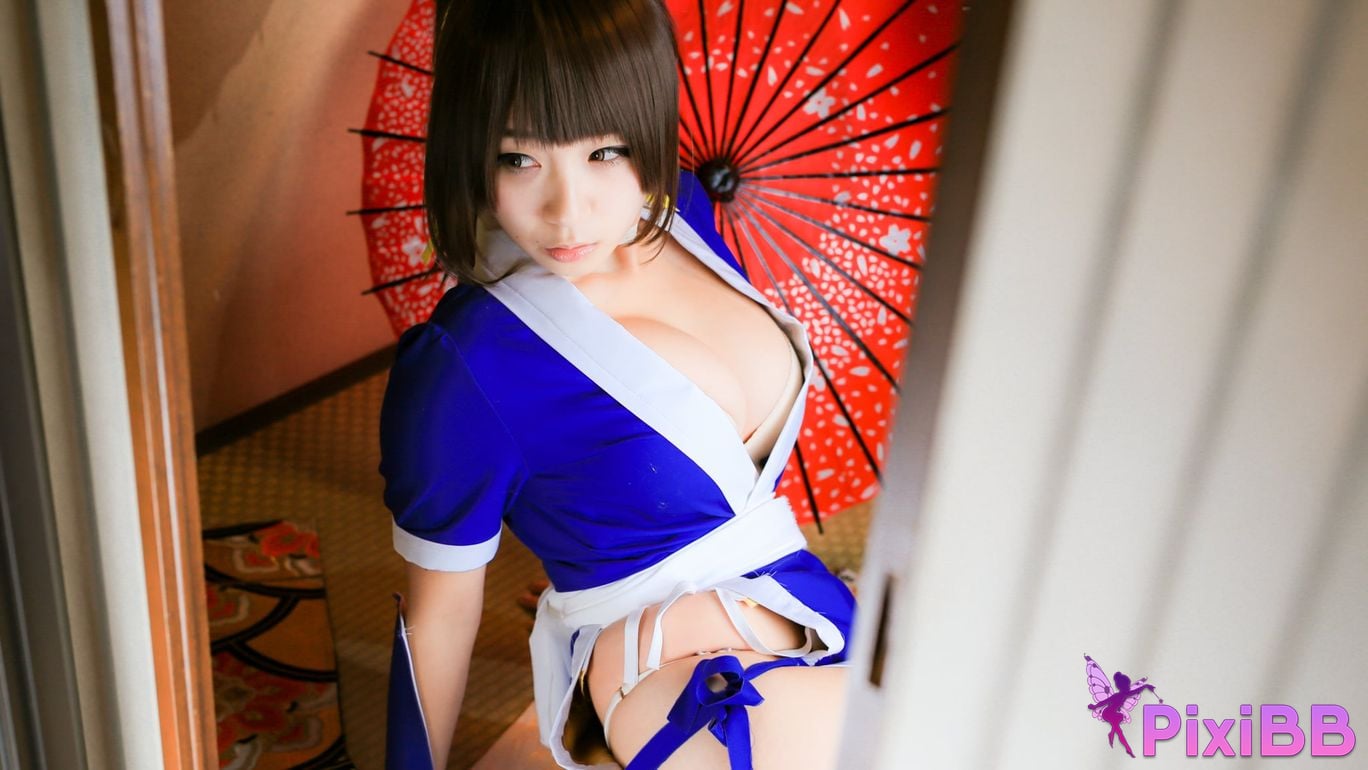 Japanese Idol Moe Iori Kasumi stomach character too degree PixiBB.COM 452