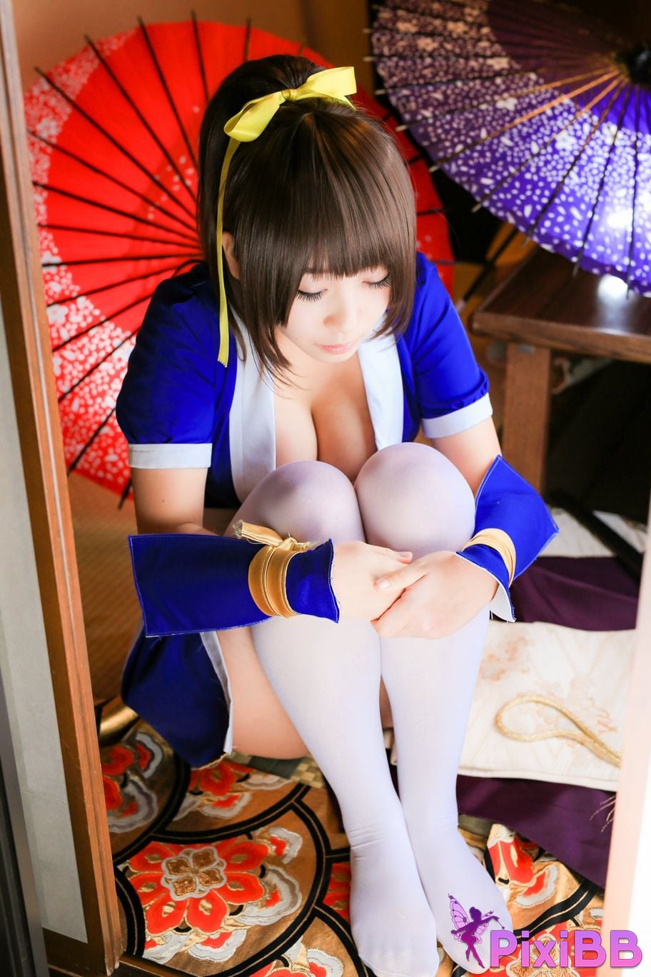 Japanese Idol Moe Iori Kasumi stomach character too degree PixiBB.COM 461