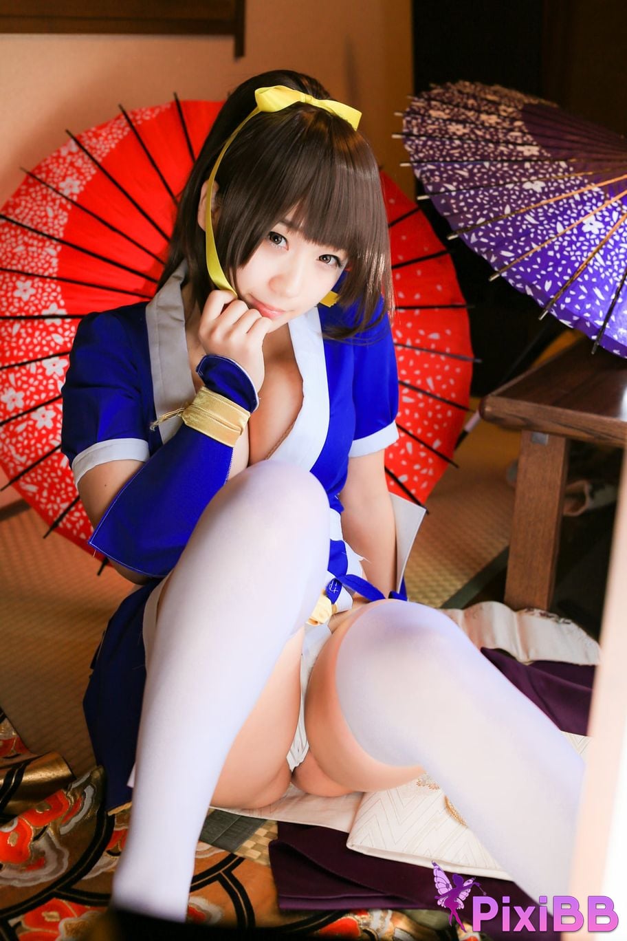 Japanese Idol Moe Iori Kasumi stomach character too degree PixiBB.COM 464