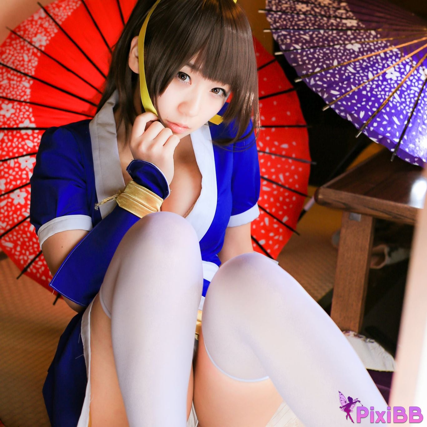 Japanese Idol Moe Iori Kasumi stomach character too degree PixiBB.COM 466