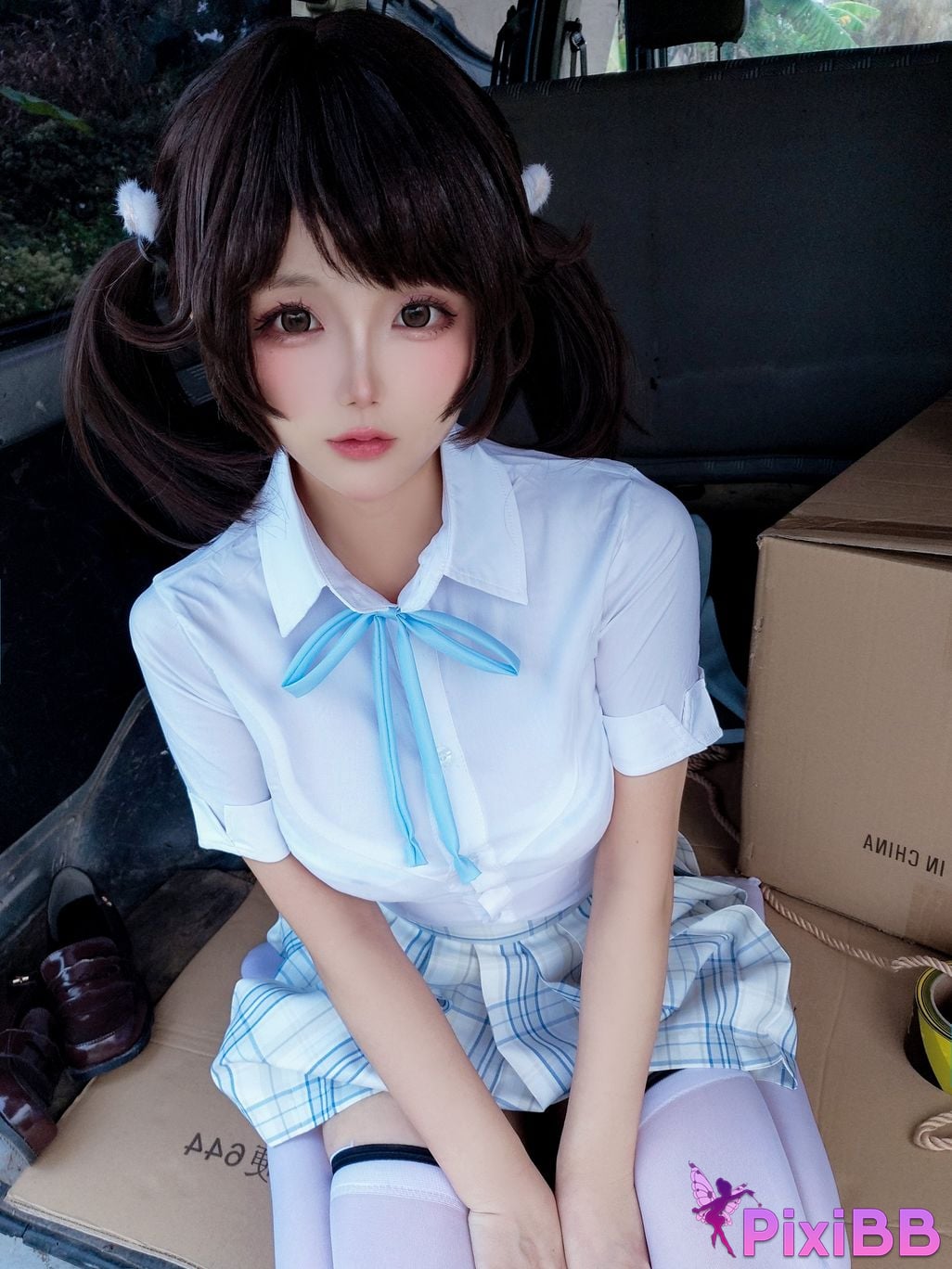 Cosplayer Hinajiao high school girl PixiBB.COM 076