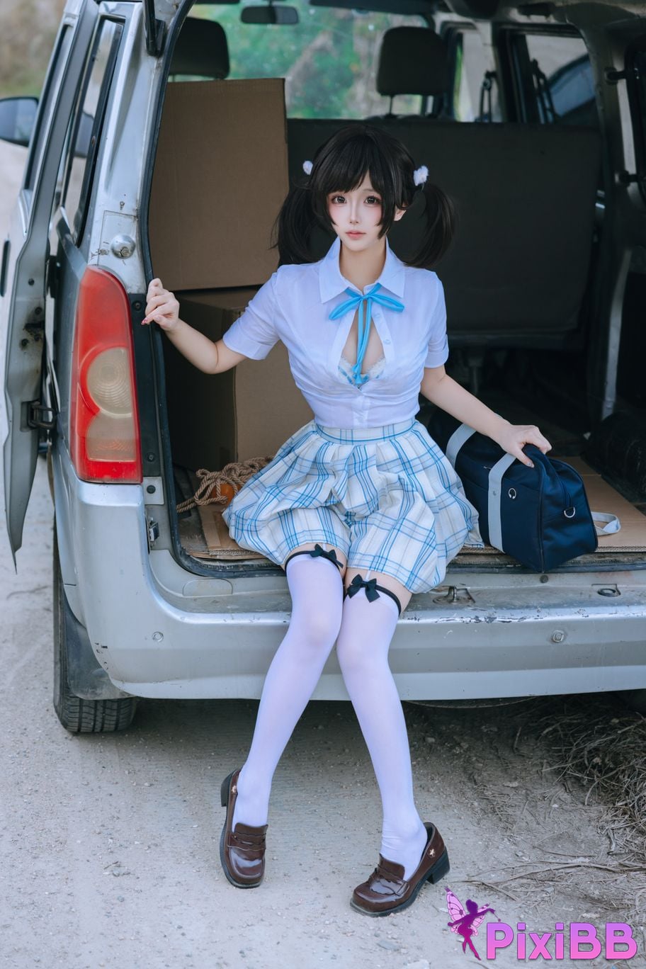 Cosplayer Hinajiao high school girl PixiBB.COM 099