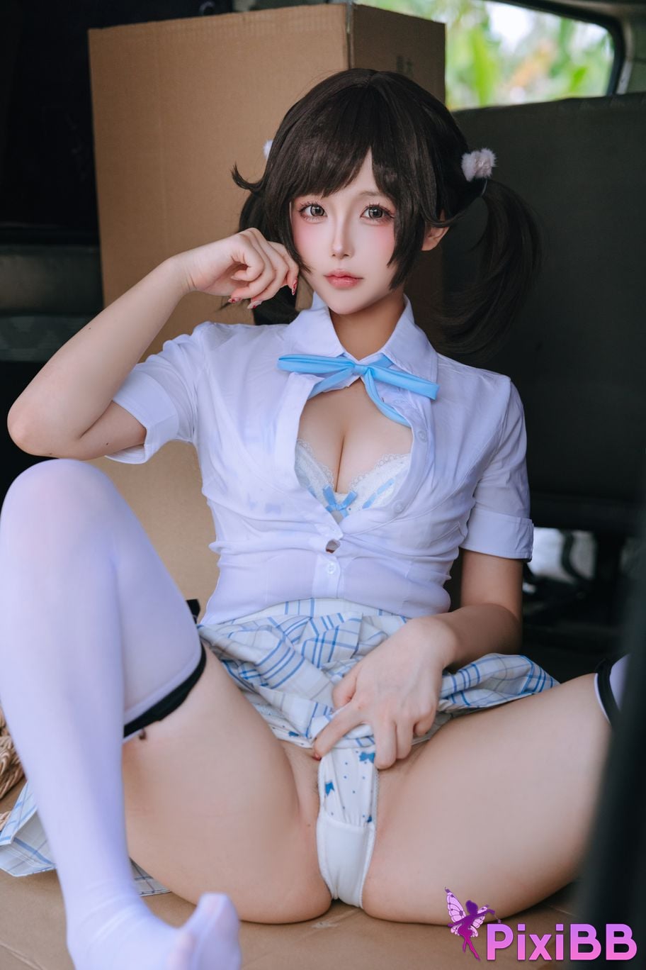 Cosplayer Hinajiao high school girl PixiBB.COM 121