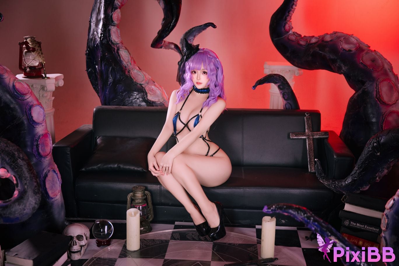 Cosplayer Hinajiao Witch Apprentice PixiBB.COM 093