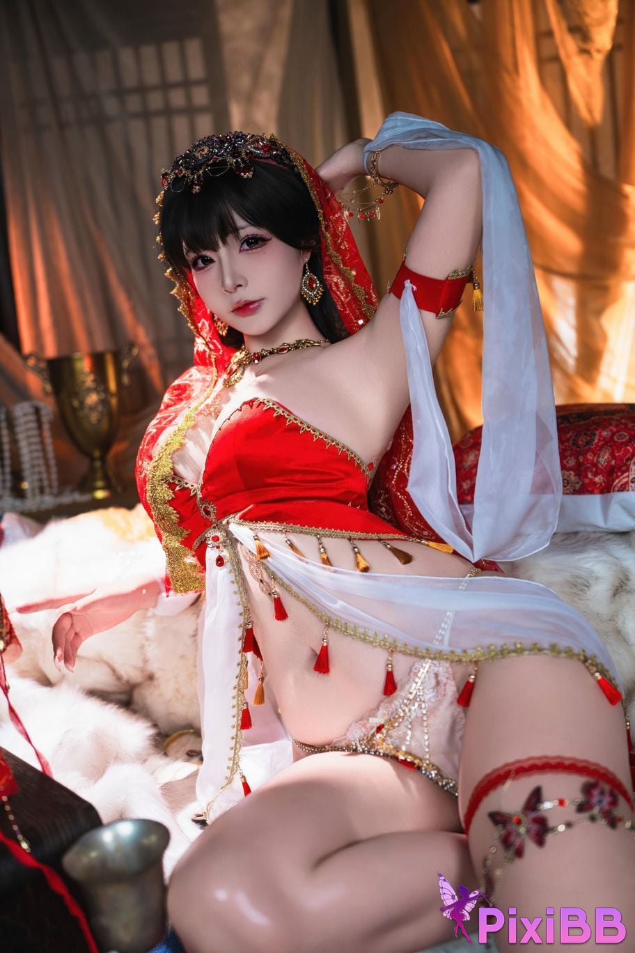 Cosplayer yuuhui Yuhui Loulan Fantasy PixiBB.COM 001