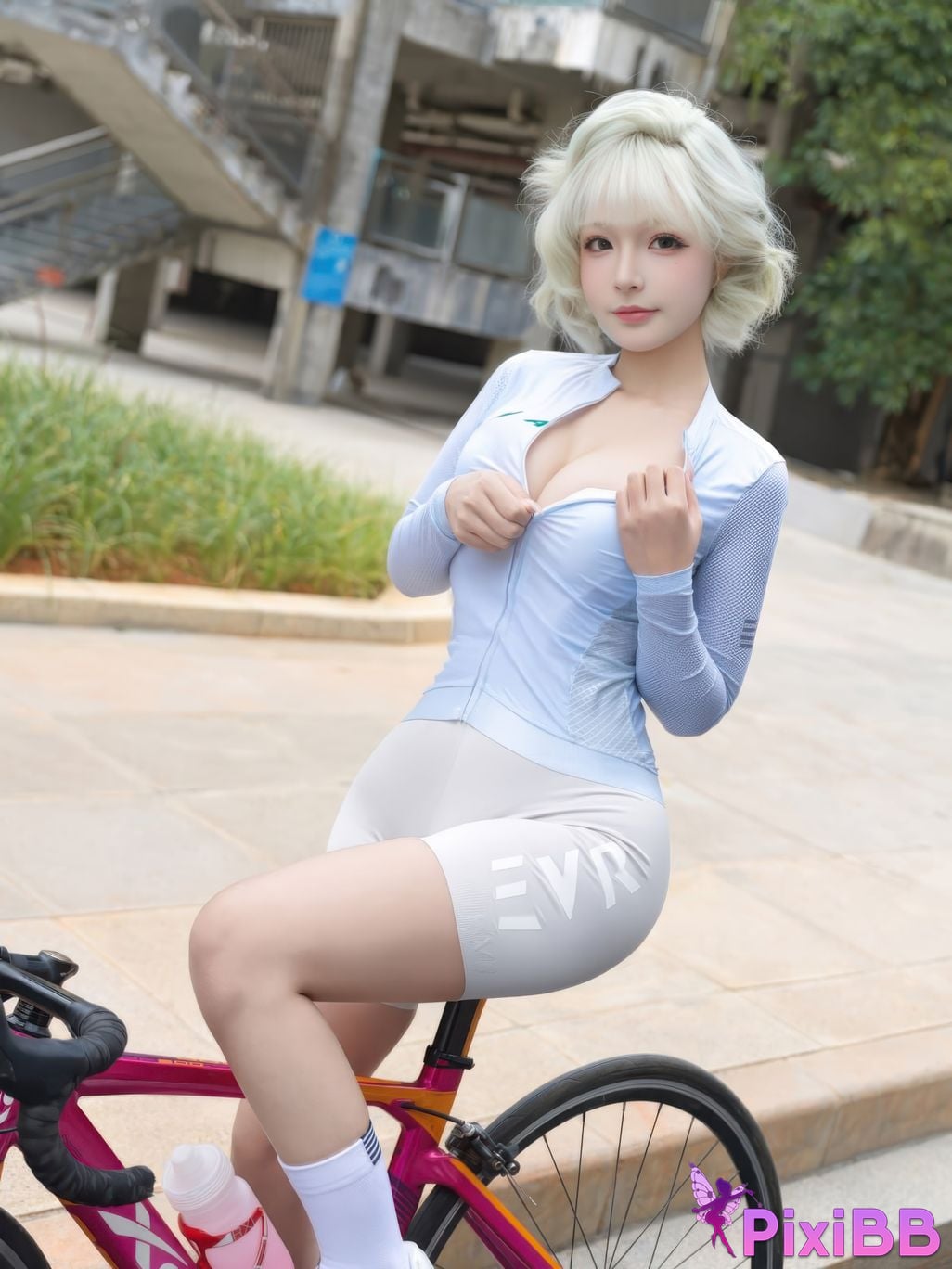 Cosplayer yuuhui Yuhui Cycling log PixiBB.COM 028