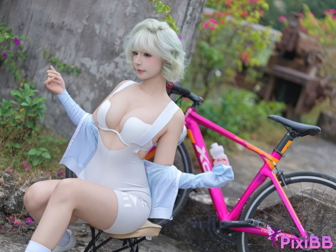 Cosplayer yuuhui Yuhui Cycling log PixiBB.COM 115
